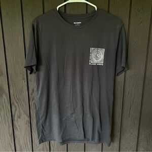 Old Navy Charcoal Graphic Tee for Men